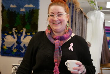 Maarit Lehto njuter av företagandet. Foto: Pirita Jaako