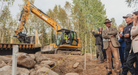 Kungen besökte Tornedalen 2024. Foto: Lotta Nyberg